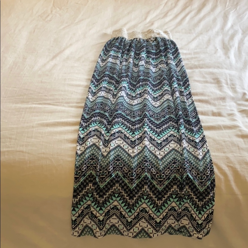 Tribal print skirt